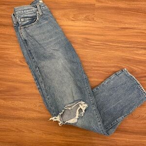 Distressed Levi Jeans